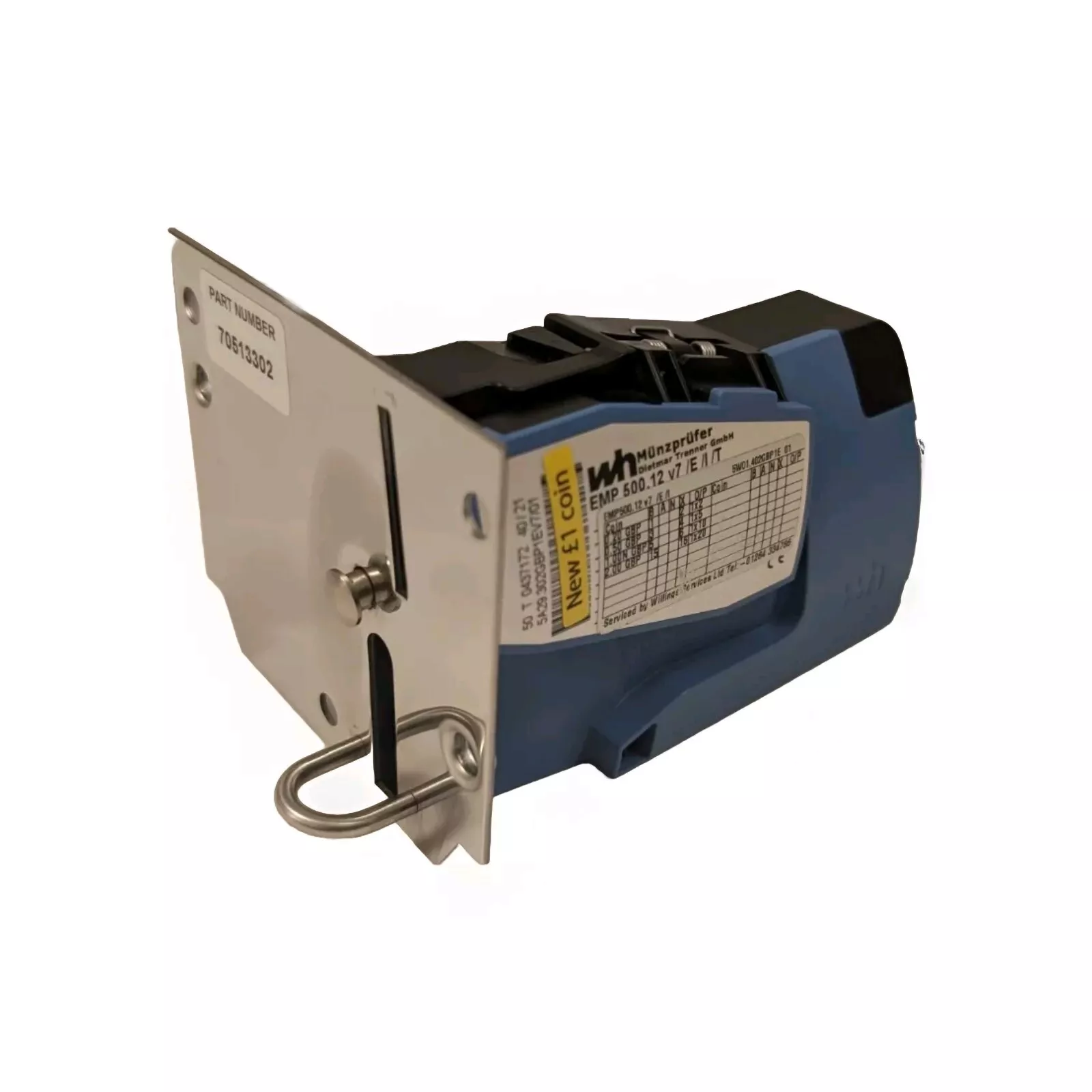 Munzprufer Coin Acceptor Emp500 V7 FULLY SERVICED 